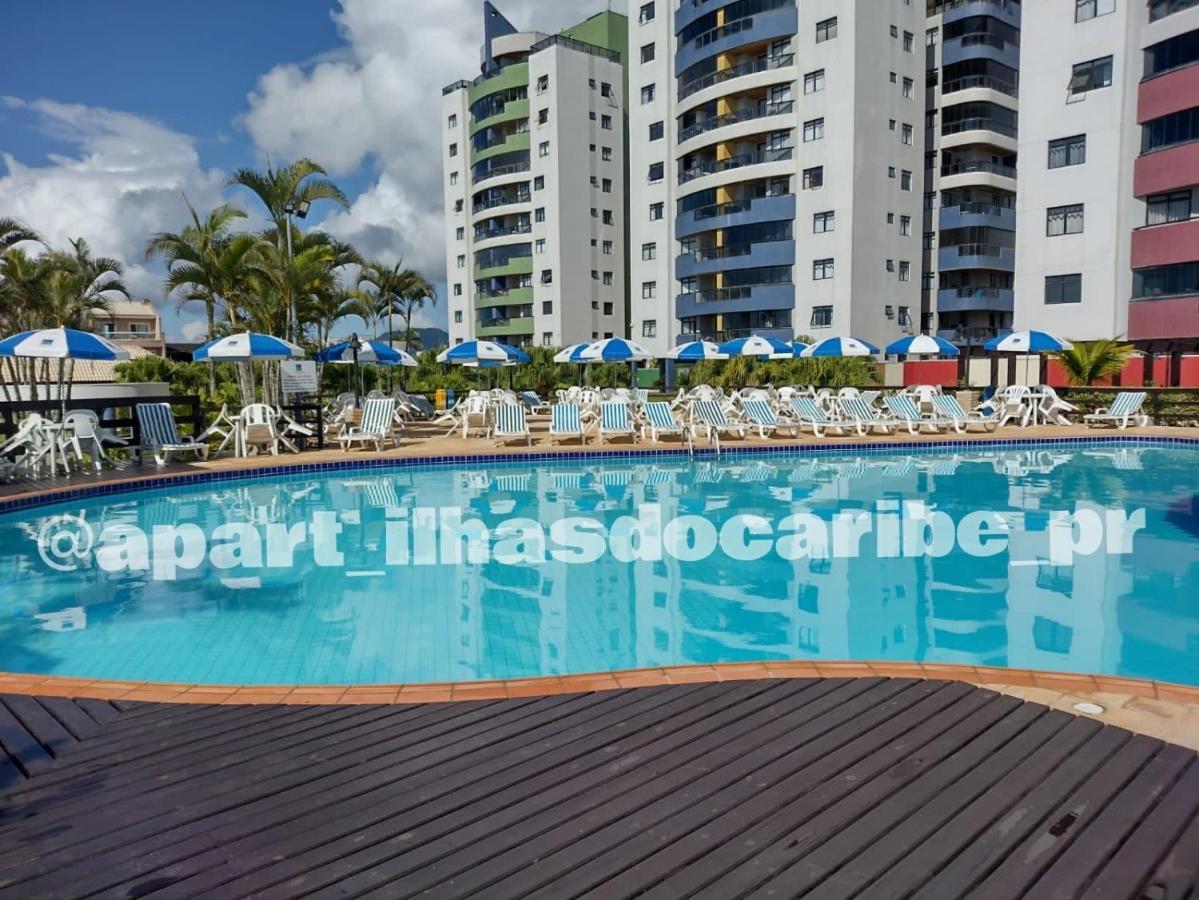 Apto Cond Ilhas Do Caribe - Pr - Beira Mar Matinhos Exteriér fotografie