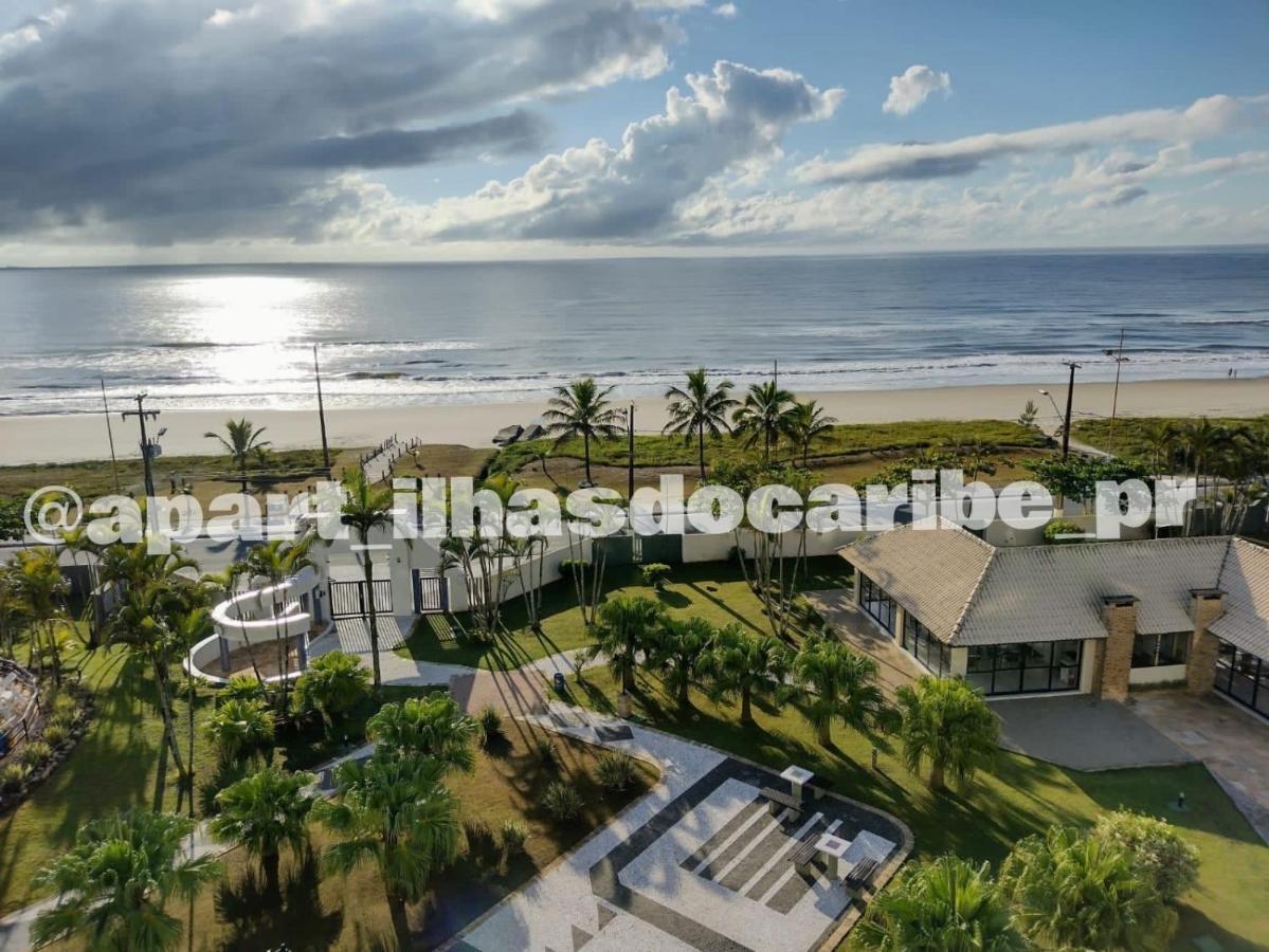 Apto Cond Ilhas Do Caribe - Pr - Beira Mar Matinhos Exteriér fotografie