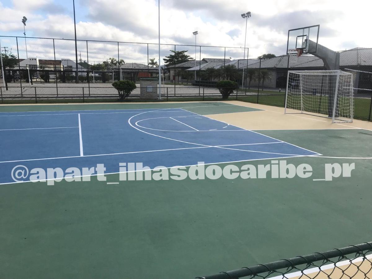 Apto Cond Ilhas Do Caribe - Pr - Beira Mar Matinhos Exteriér fotografie