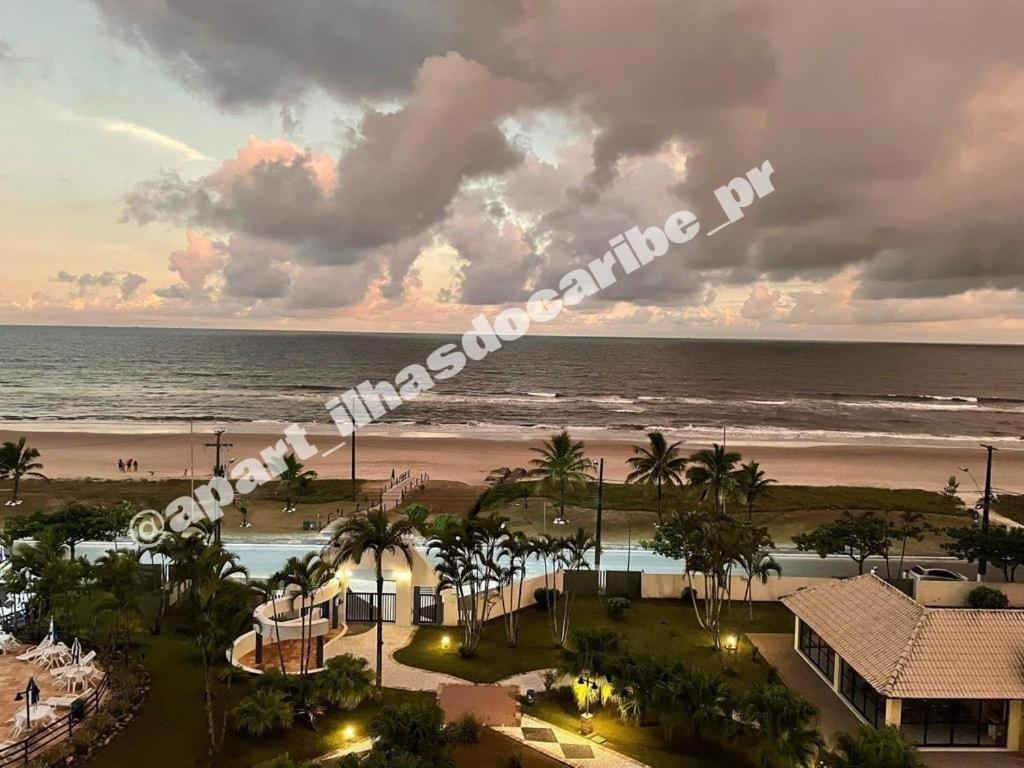 Apto Cond Ilhas Do Caribe - Pr - Beira Mar Matinhos Exteriér fotografie